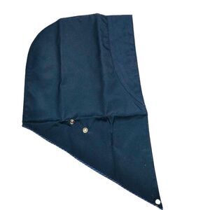 Vintage 80s Lady Stetson Womens Cap Size M 7 1/8 Navy Blue Hood Snap On New